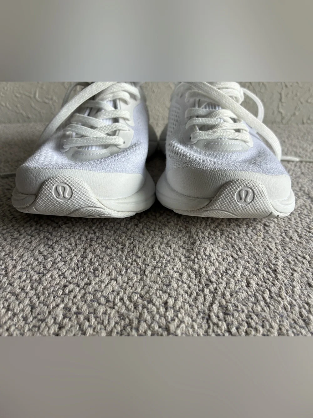 Lululemon Chargefeel Workout Mid White Running Shoes Women's.Sz 6